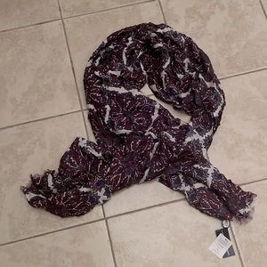 NWT paisley cotton scarf